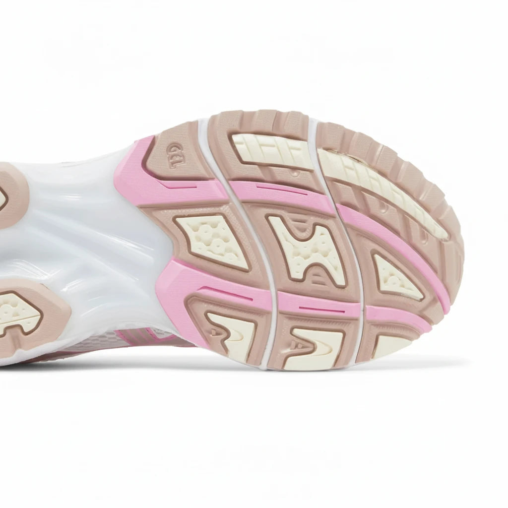 ASICS GEL - Kayano 14 Blanc Argenté Rose - Sneakaddixct
