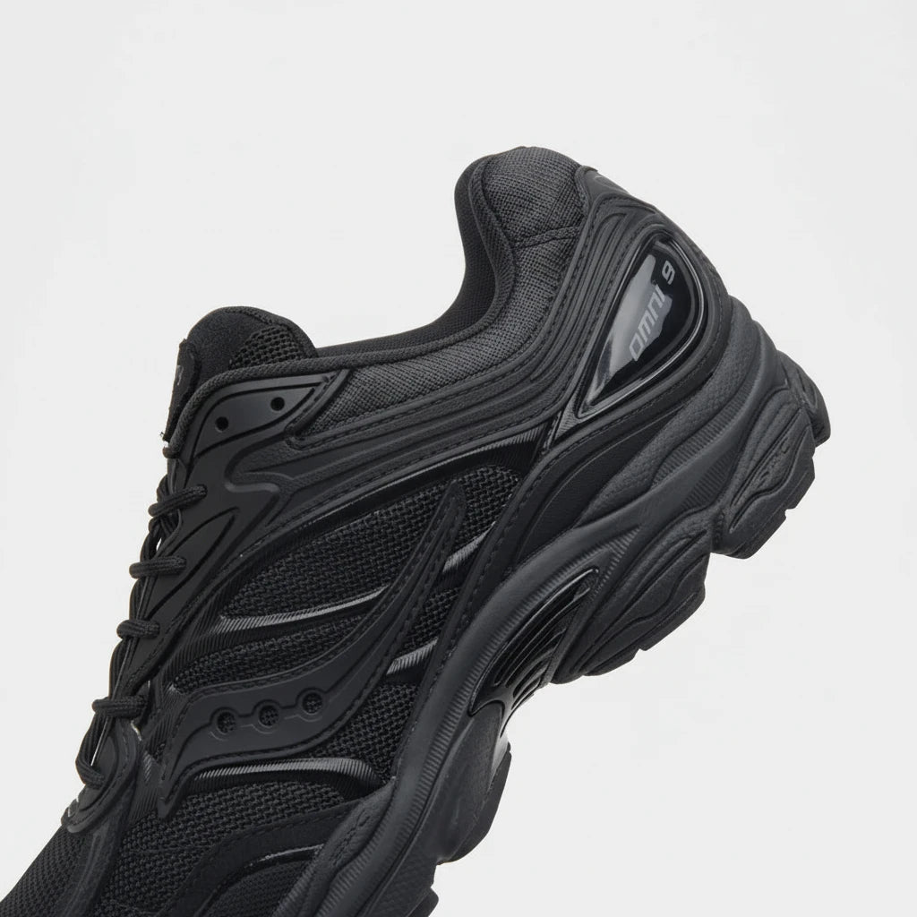 Saucony Omni Grid 9 Noire - Sneakaddixct