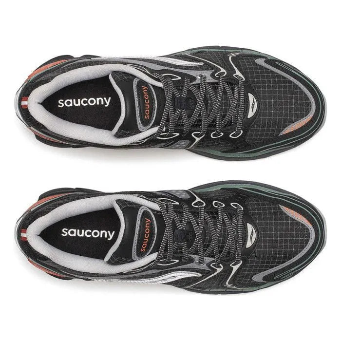 SAUCONY ProGrid Triumph 4 noires et grises - Sneakaddixct
