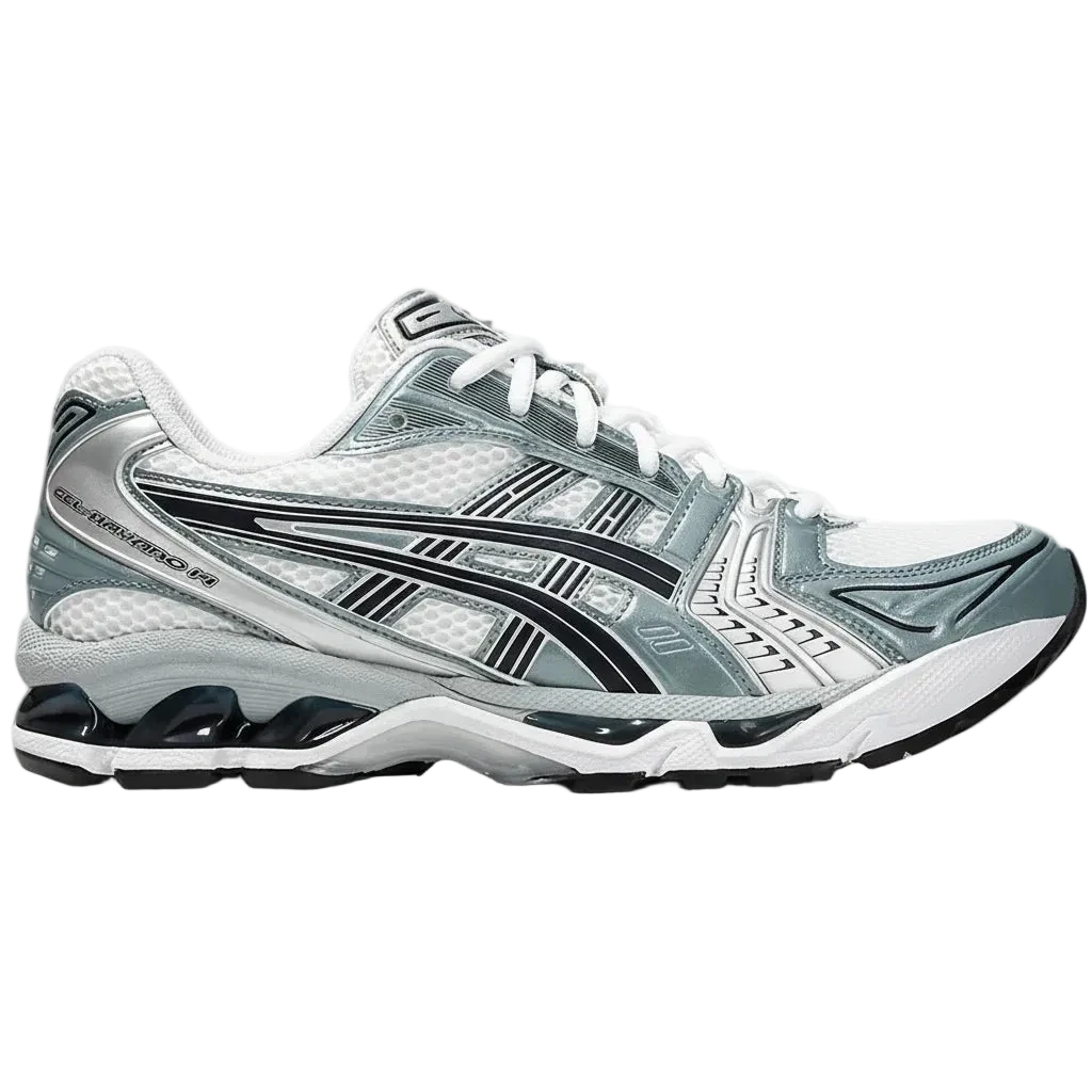 ASICS GEL-Kayano 14 White with Blue Pattern