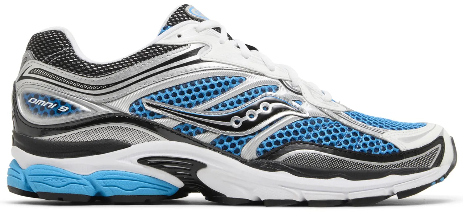 Saucony Omni Grid 9 Bleu