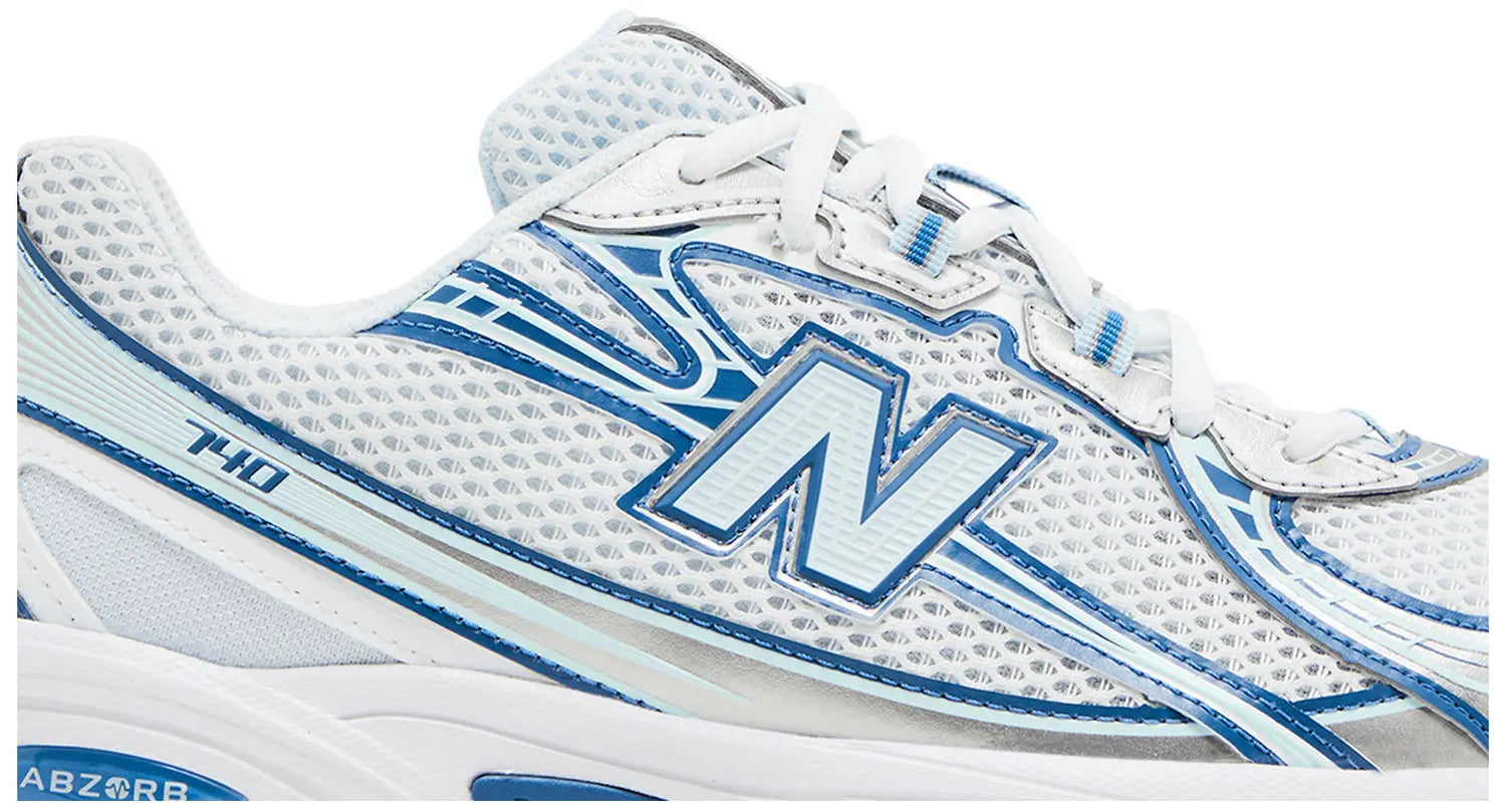 New Balance 740 Blanc Bleu
