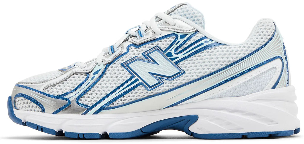 New Balance 740 Blanc Bleu