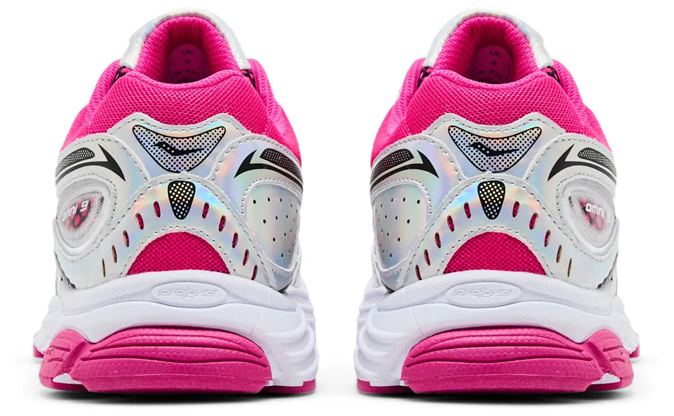 Saucony Omni Grid 9 Rose Blanc