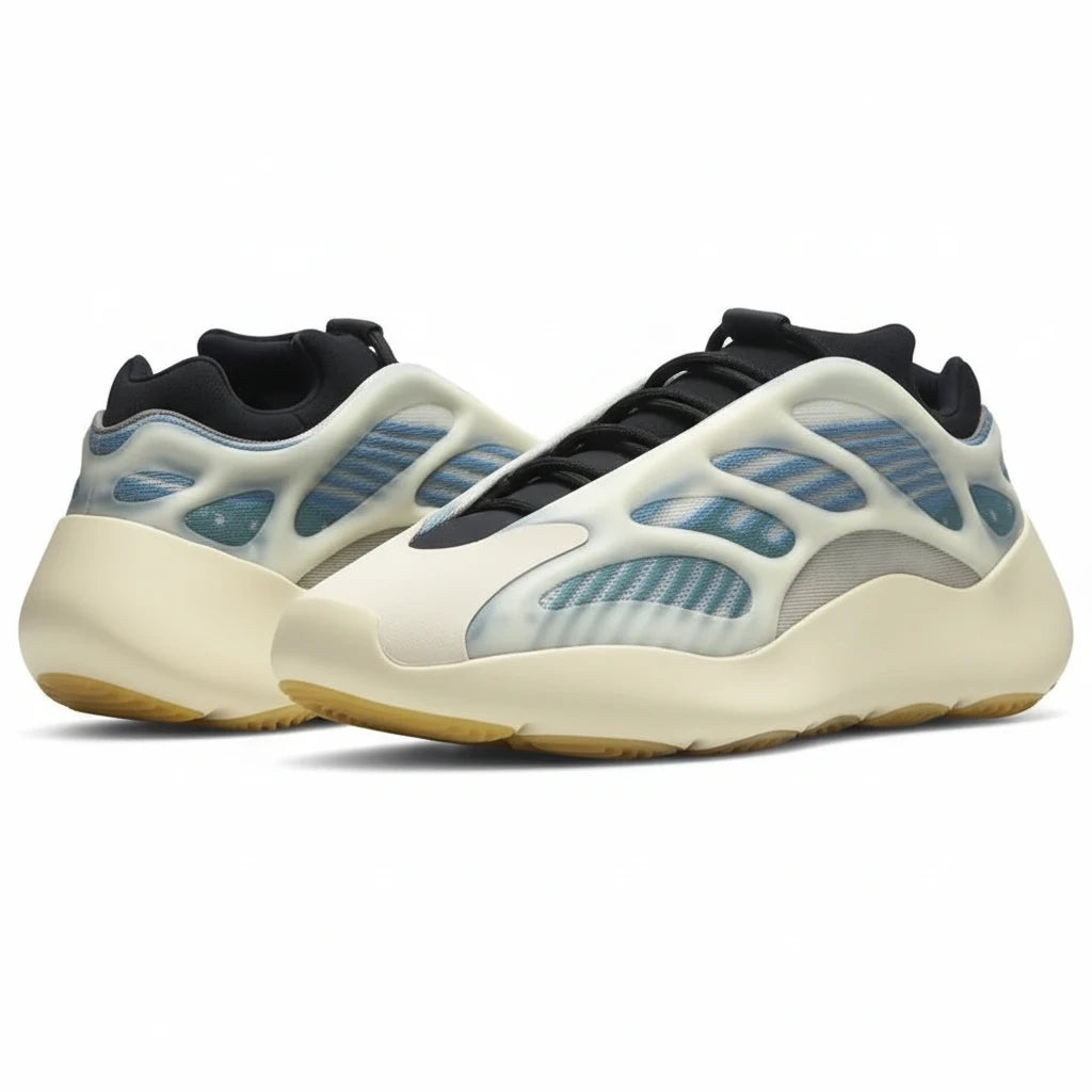 Adidas Yeezy V3 Beige / Bleu / Noir - Sneakaddixct
