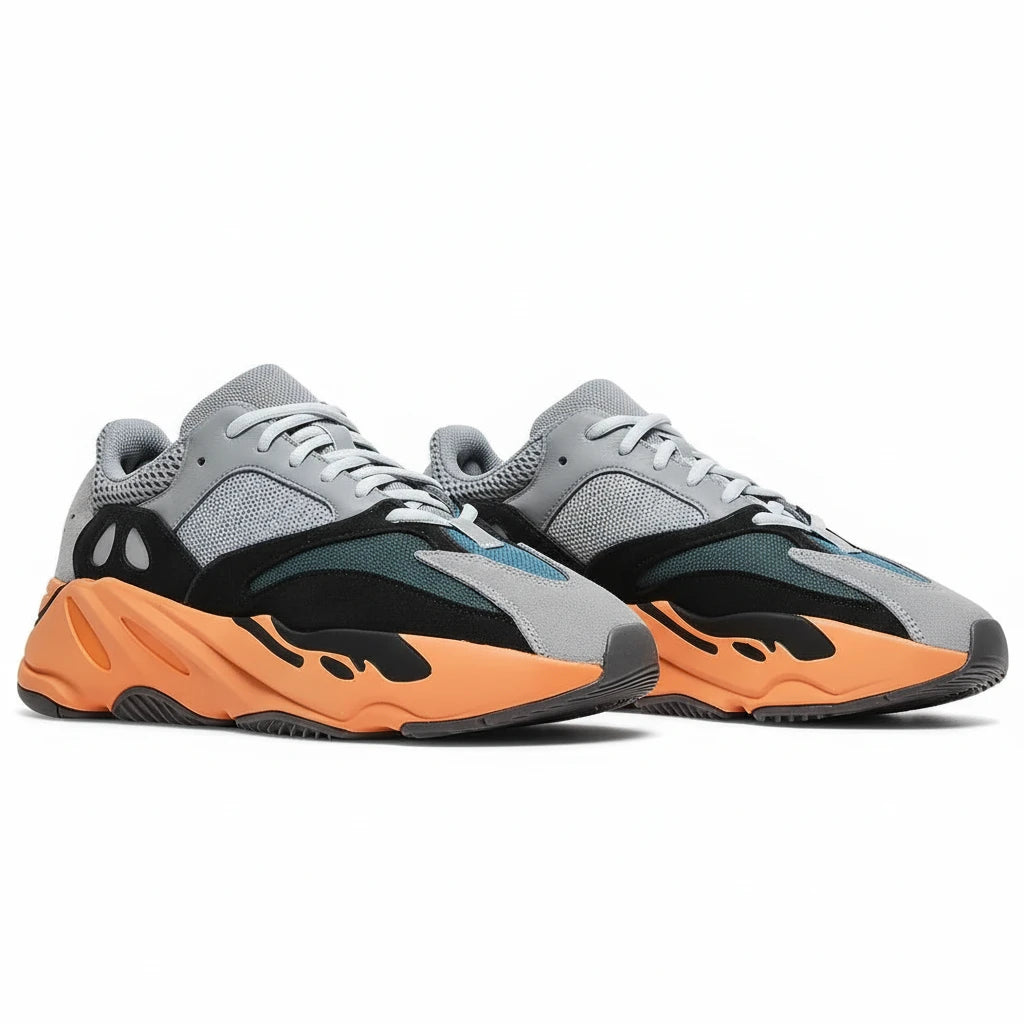 Adidas Yeezy Wave Runner 700 Grise et Orange - Sneakaddixct
