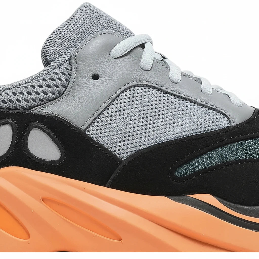 Adidas Yeezy Wave Runner 700 Grise et Orange - Sneakaddixct