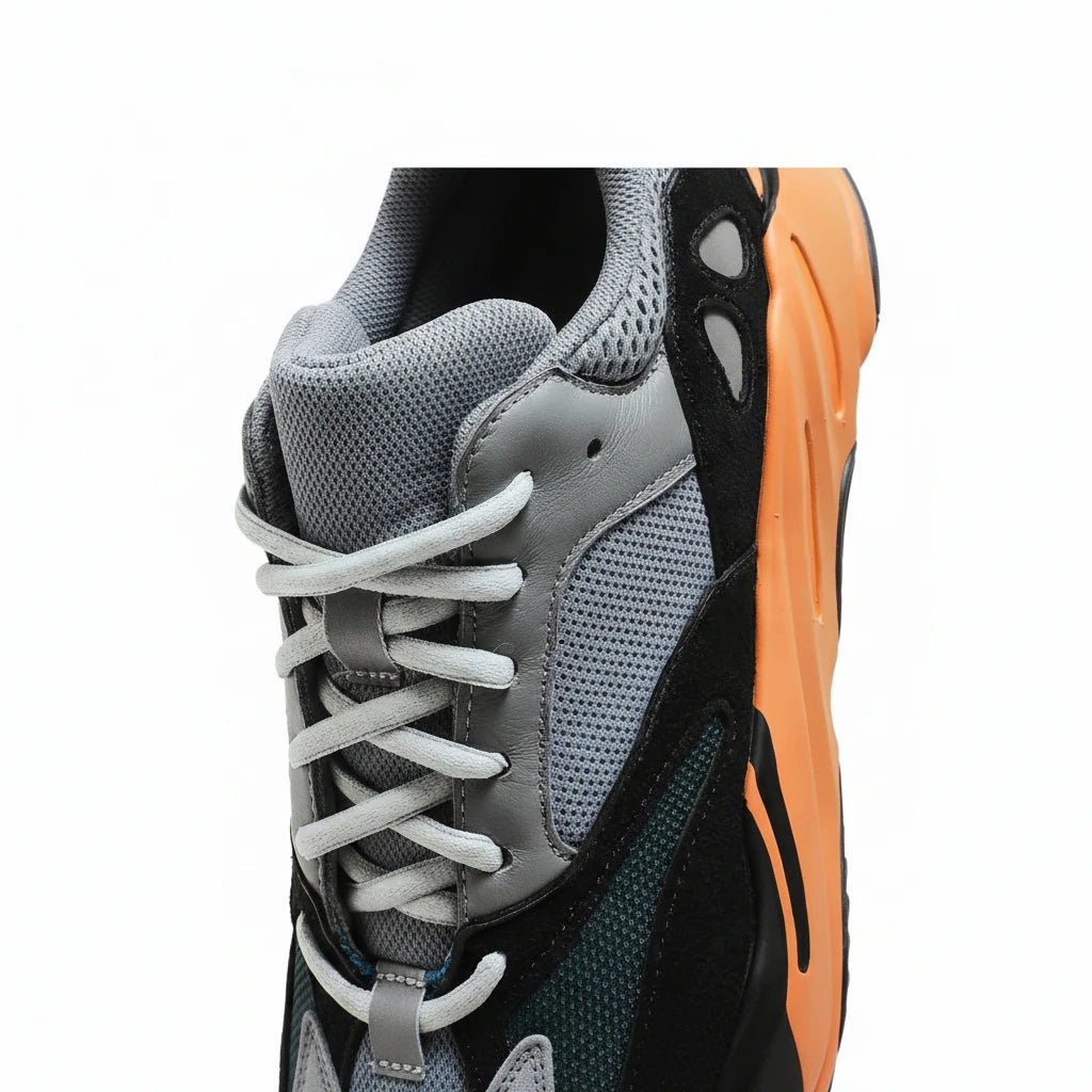 Adidas Yeezy Wave Runner 700 Grise et Orange - Sneakaddixct