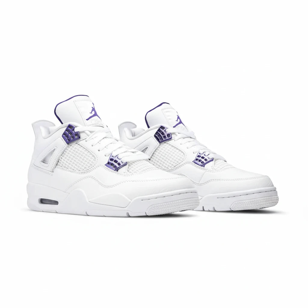 Air Jordan 4 Retro Blanche - Sneakaddixct