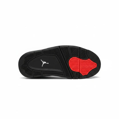 Air Jordan 4 Retro Noir / Rouge - Sneakaddixct