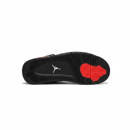 Air Jordan 4 Retro Noir / Rouge - Sneakaddixct