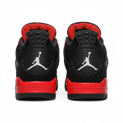 Air Jordan 4 Retro Noir / Rouge - Sneakaddixct