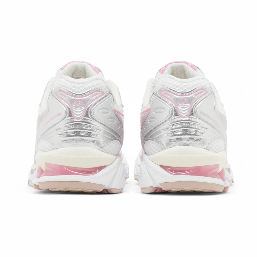 ASICS GEL - Kayano 14 Blanc Argenté Rose - Sneakaddixct