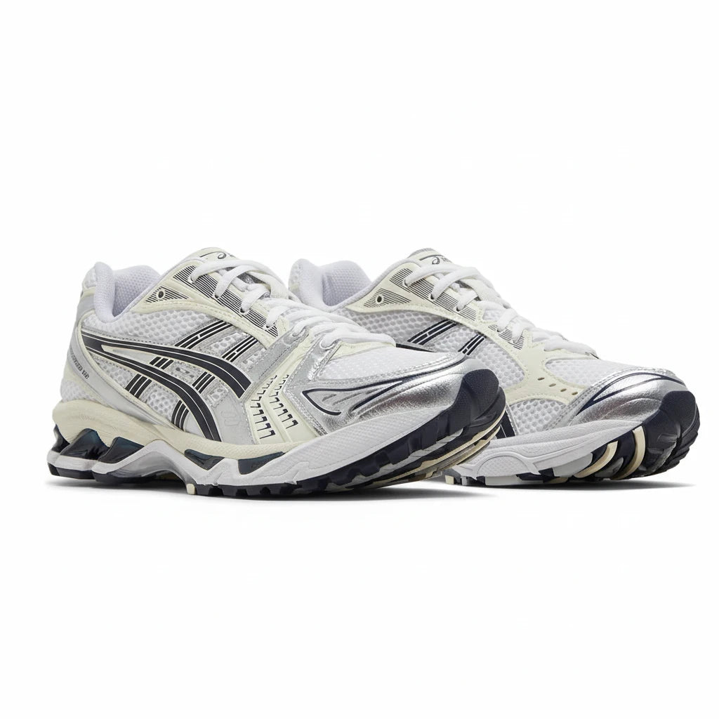ASICS GEL - Kayano 14 Blanc Beige - Sneakaddixct