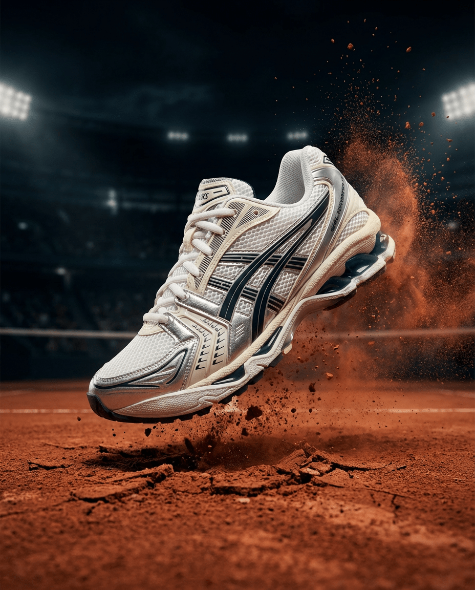 ASICS GEL - Kayano 14 Blanc Beige - Sneakaddixct