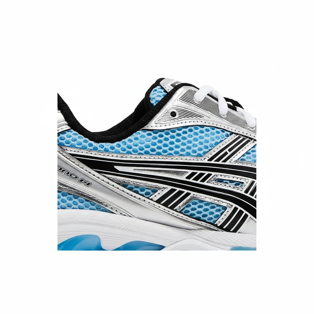 ASICS GEL - Kayano 14 Bleu Argenté - Sneakaddixct