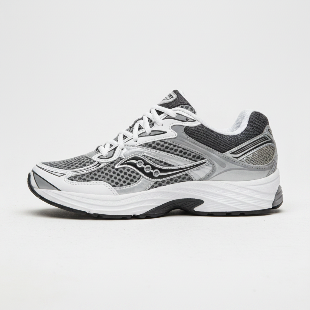Saucony Progrid Omni 9 - Gris vue profil