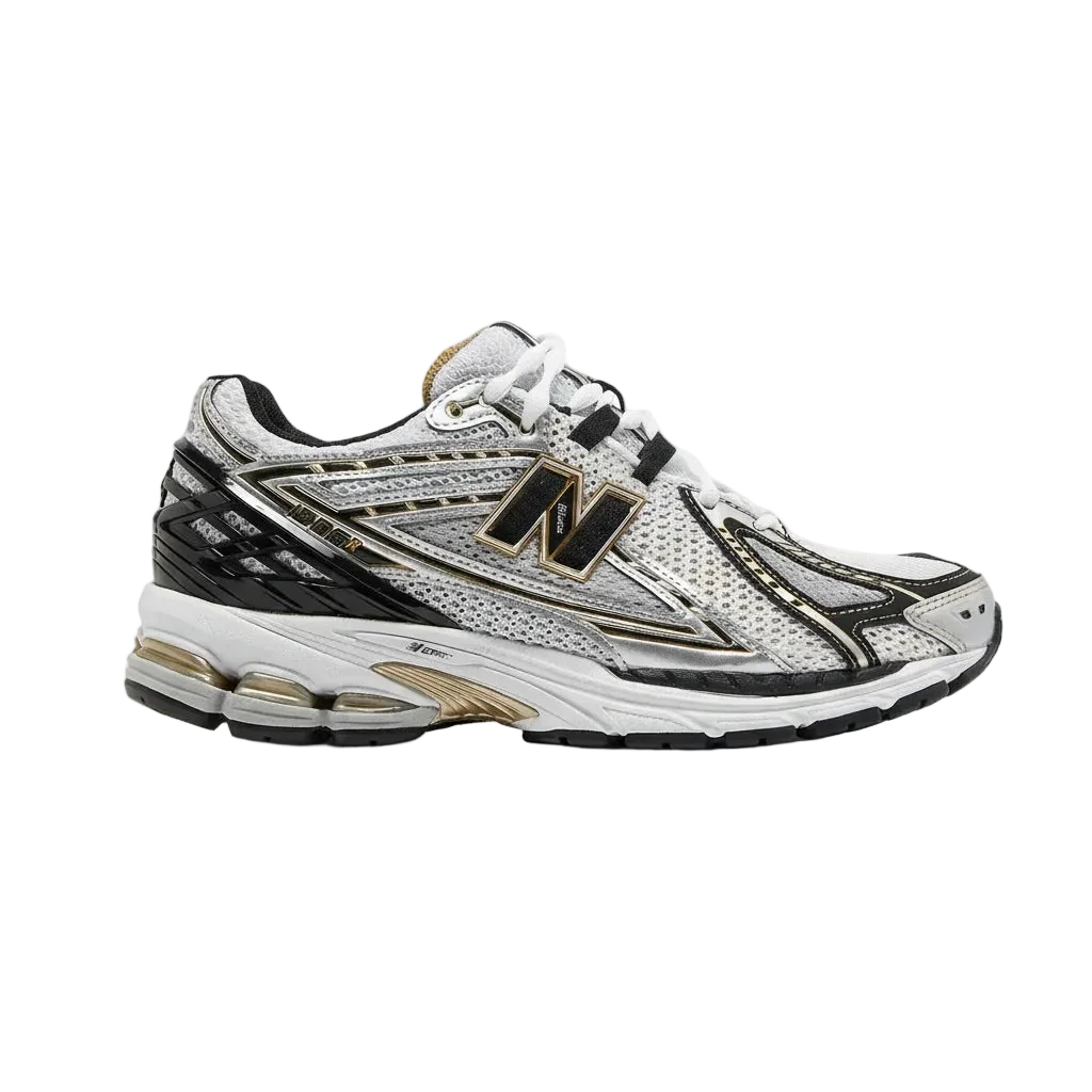 New Balance 1906R Blanc Noir Doré - Sneakaddixct