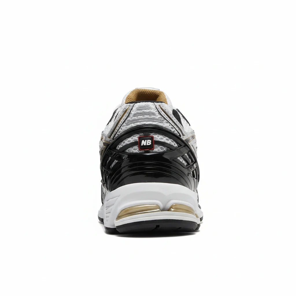 New Balance 1906R Blanc Noir Doré - Sneakaddixct
