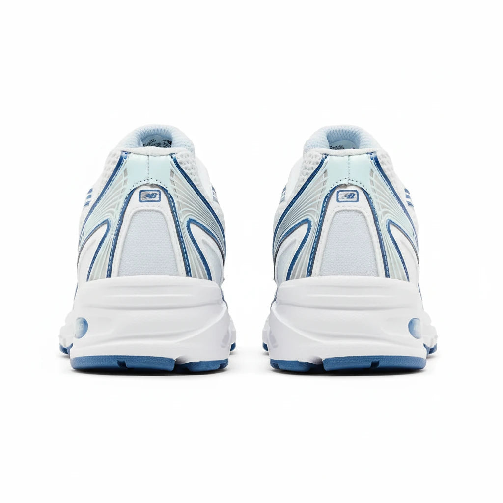 New Balance 740 Blanc Bleu - Sneakaddixct