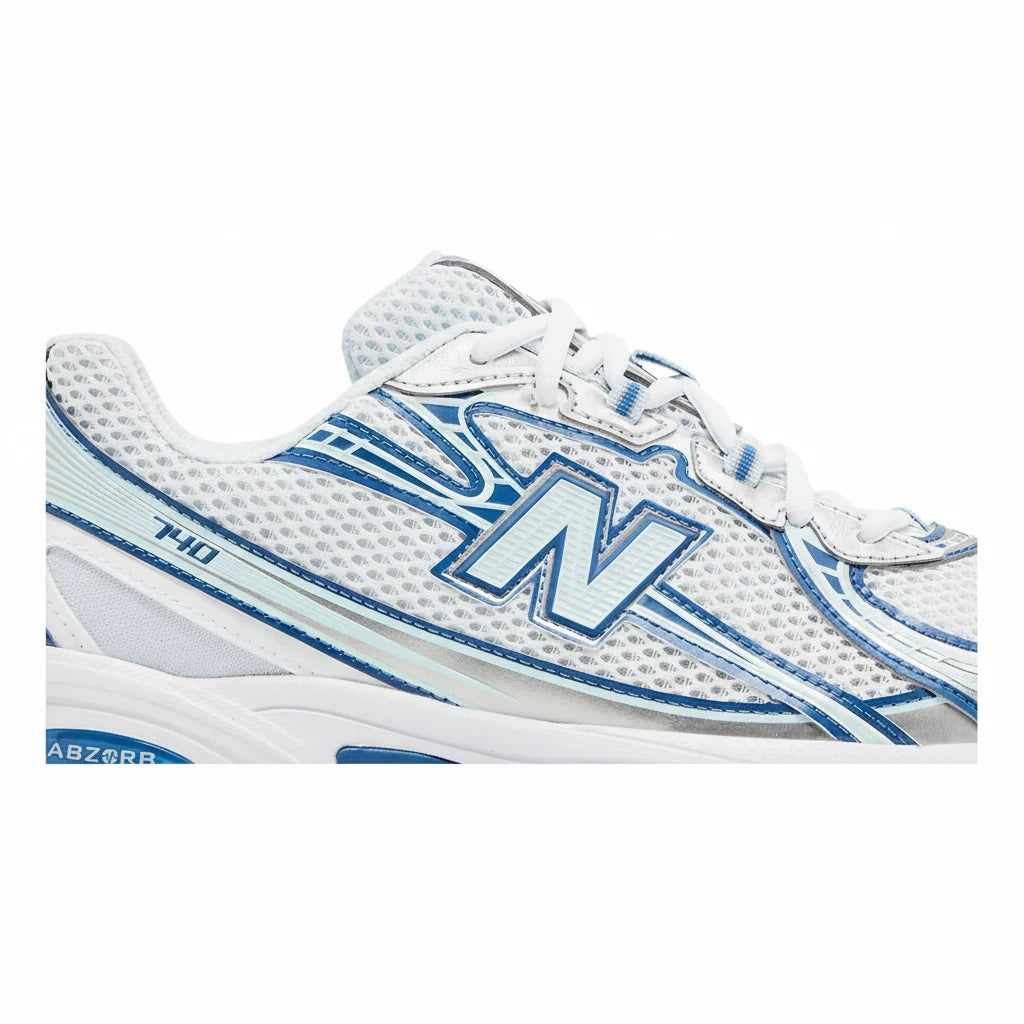 New Balance 740 Blanc Bleu - Sneakaddixct