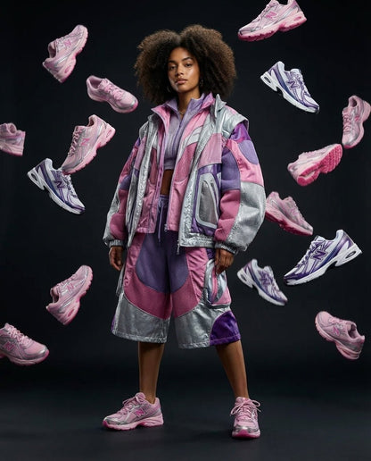 New Balance 740 Blanc Rose - Sneakaddixct