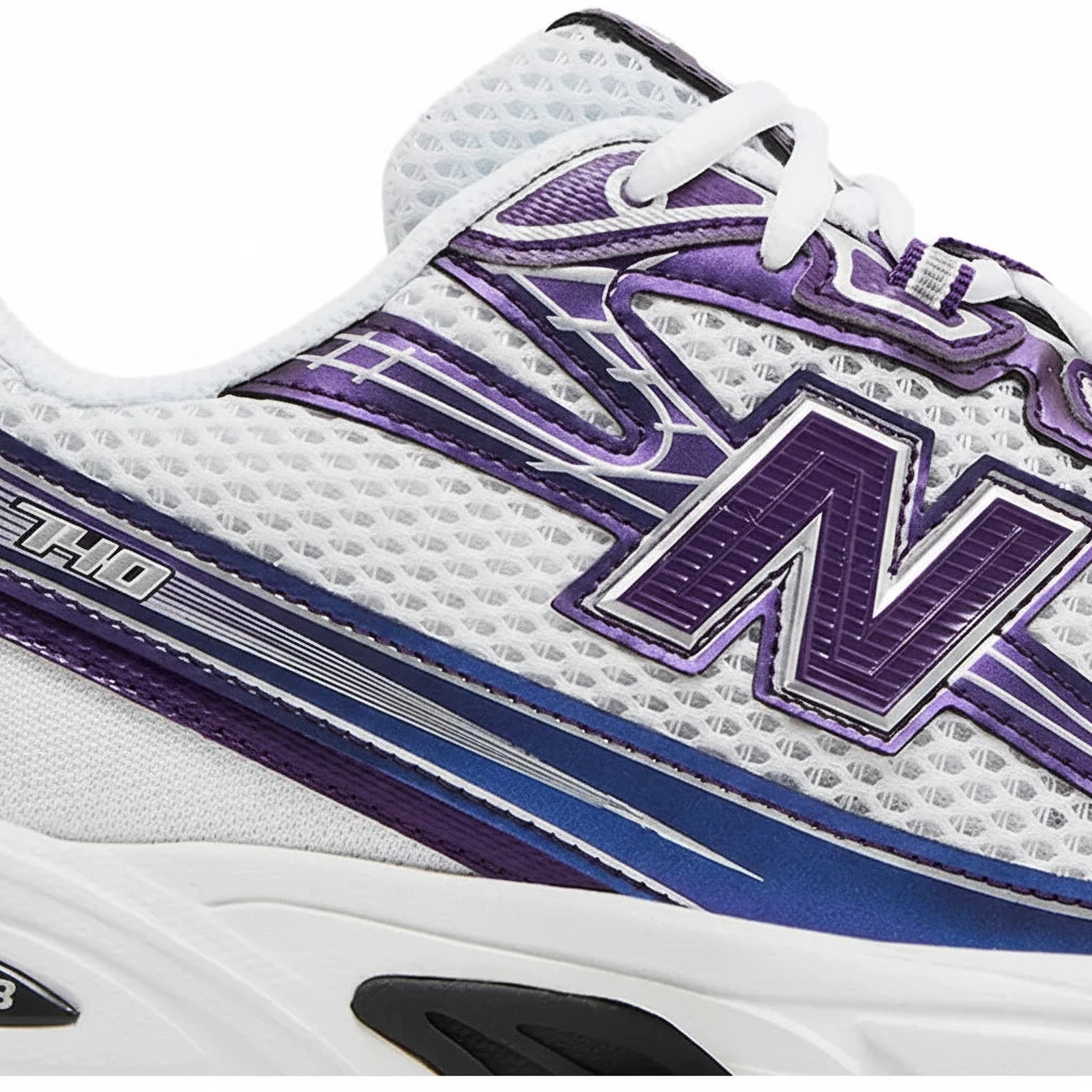 New Balance 740 Blanc Violet - Sneakaddixct