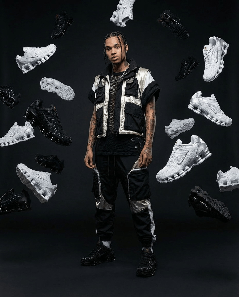 Nike Shox TL Noire - Sneakaddixct