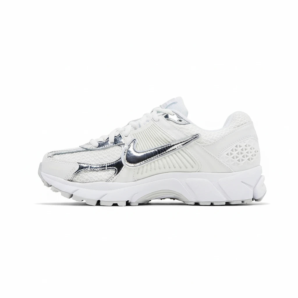 Nike Zoom Vomero 5 Blanc / Gris Métallique - Sneakaddixct