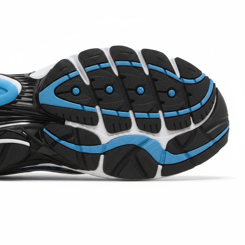 Saucony Omni Grid 9 Bleu - Sneakaddixct