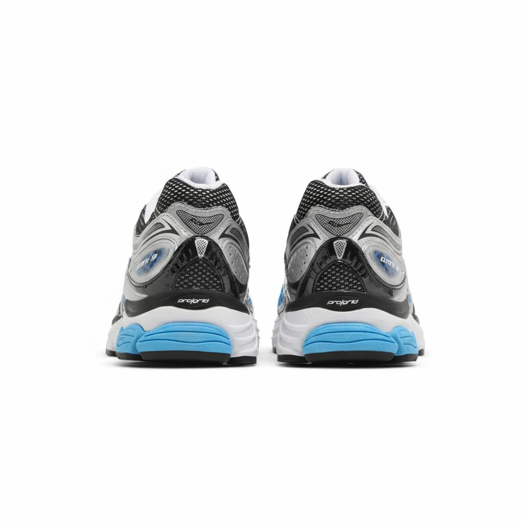 Saucony Omni Grid 9 Bleu - Sneakaddixct