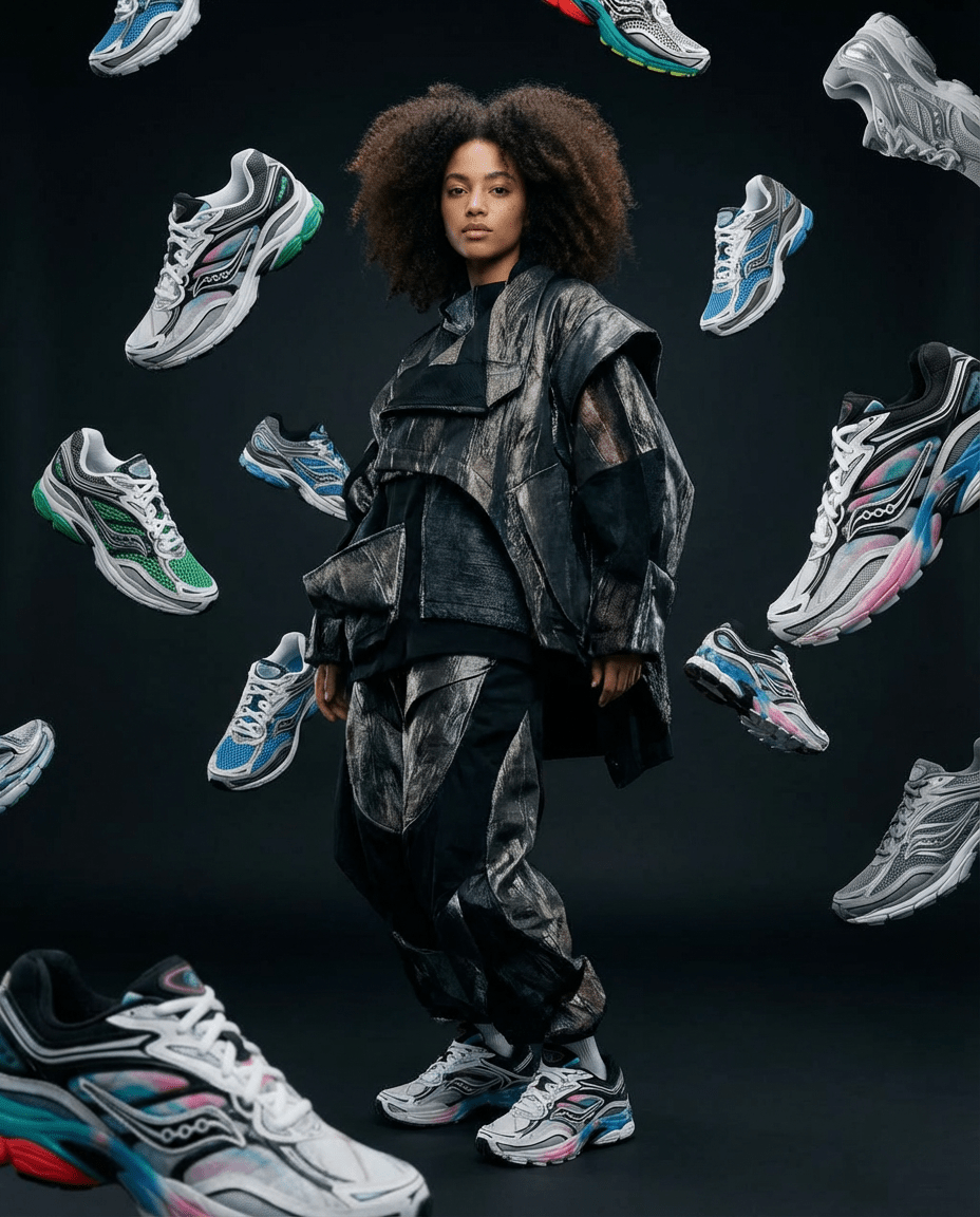 Saucony Omni Grid 9 Galaxy - Sneakaddixct