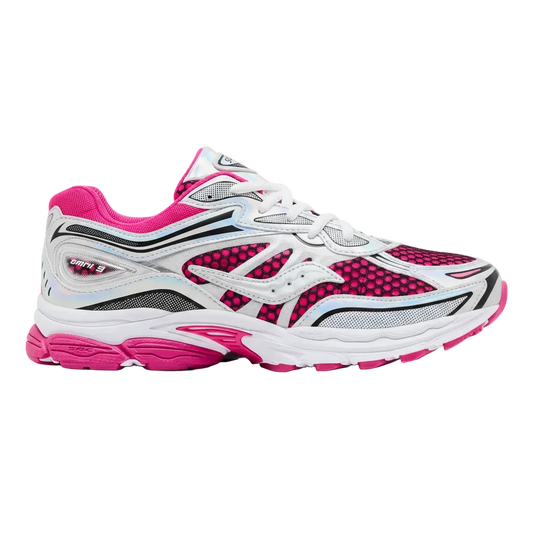 Saucony Omni Grid 9 Rose Blanc - Sneakaddixct