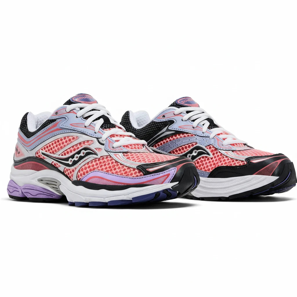 Saucony Omni Grid 9 Saumon - Sneakaddixct