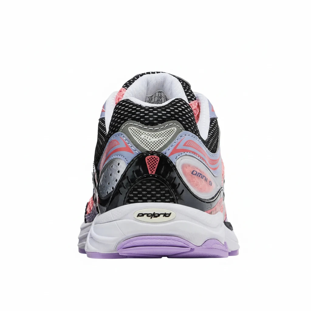 Saucony Omni Grid 9 Saumon - Sneakaddixct