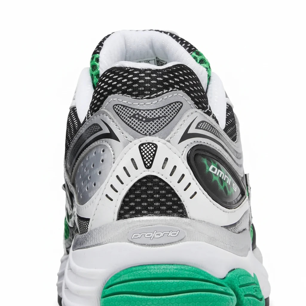 Saucony Omni Grid 9 Vert - Sneakaddixct