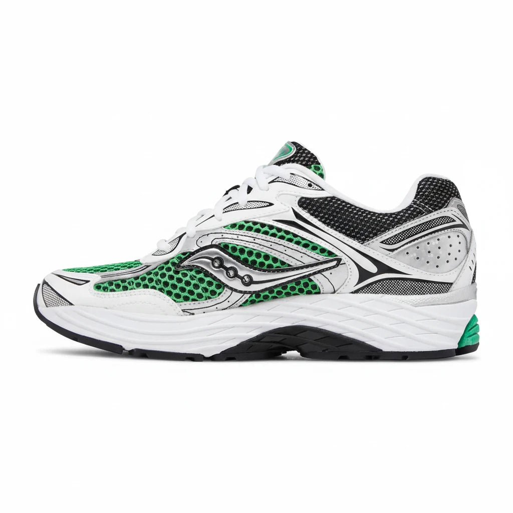 Saucony Omni Grid 9 Vert - Sneakaddixct
