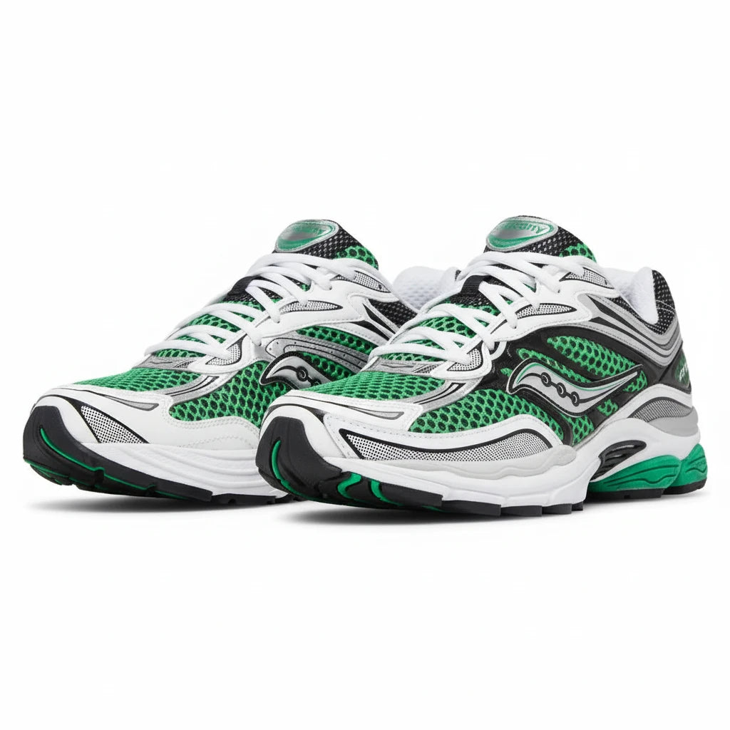 Saucony Omni Grid 9 Vert - Sneakaddixct