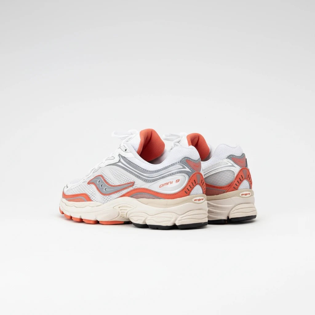 Saucony ProGrid Omni 9 Blanc/Rouge - Sneakaddixct