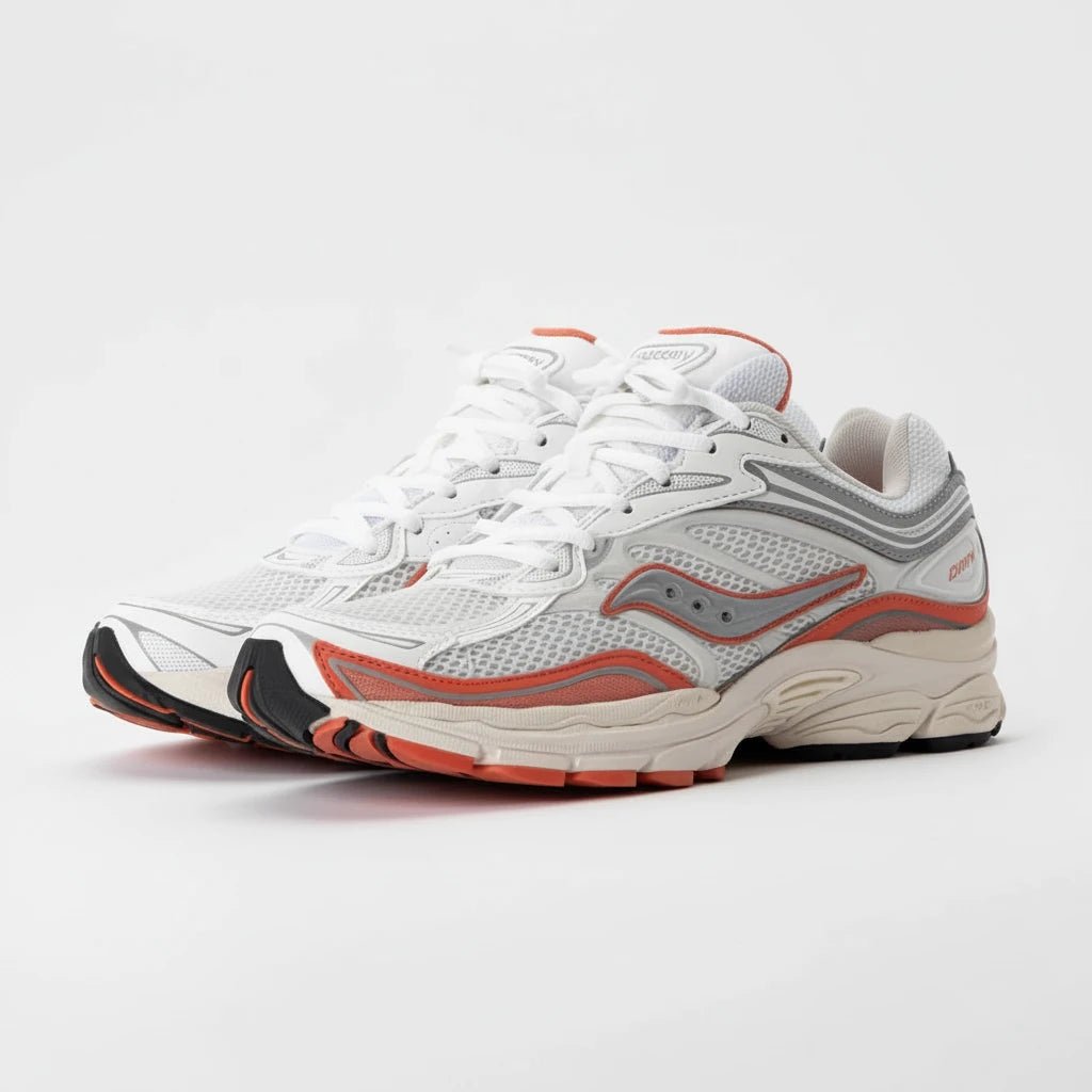 Saucony ProGrid Omni 9 Blanc/Rouge - Sneakaddixct