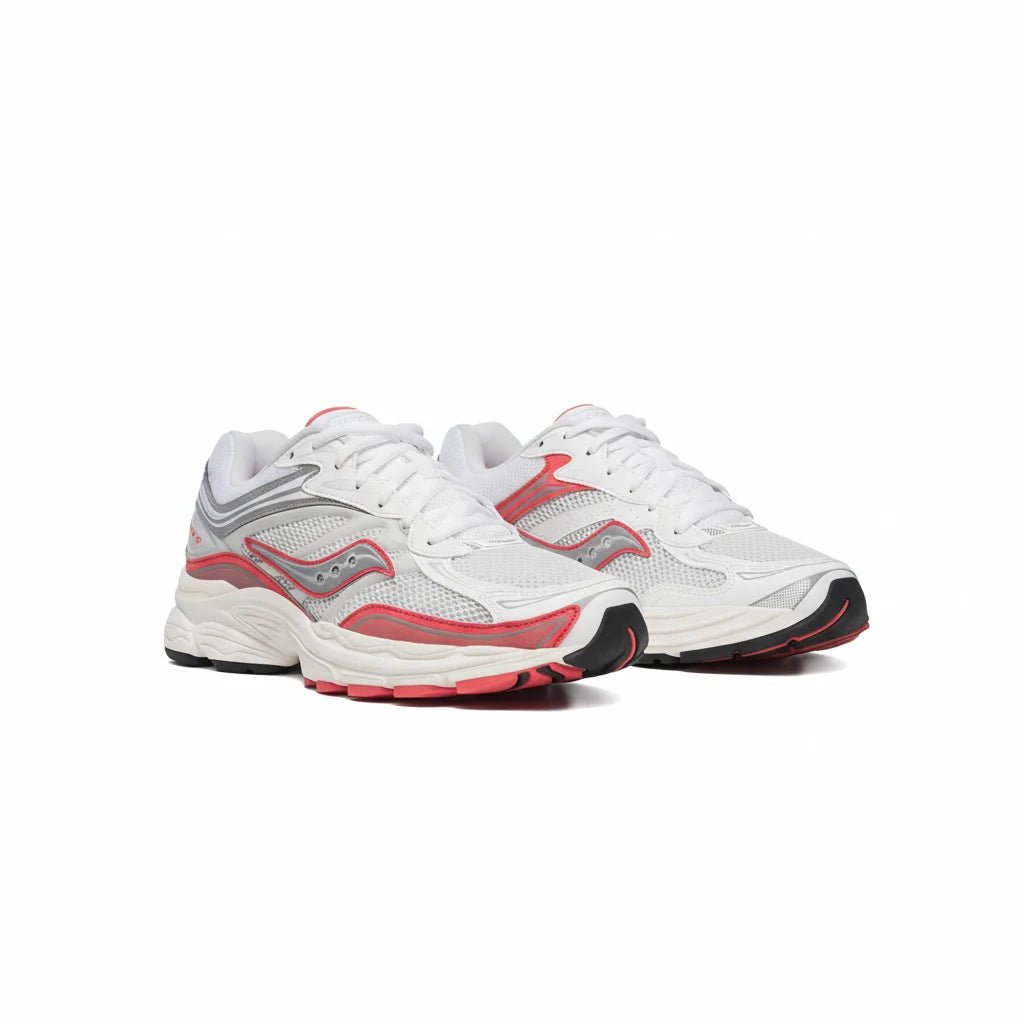 Saucony ProGrid Omni 9 Blanc/Rouge - Sneakaddixct