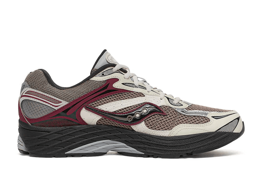 Saucony ProGrid Omni 9 Maroon - Sneakaddixct