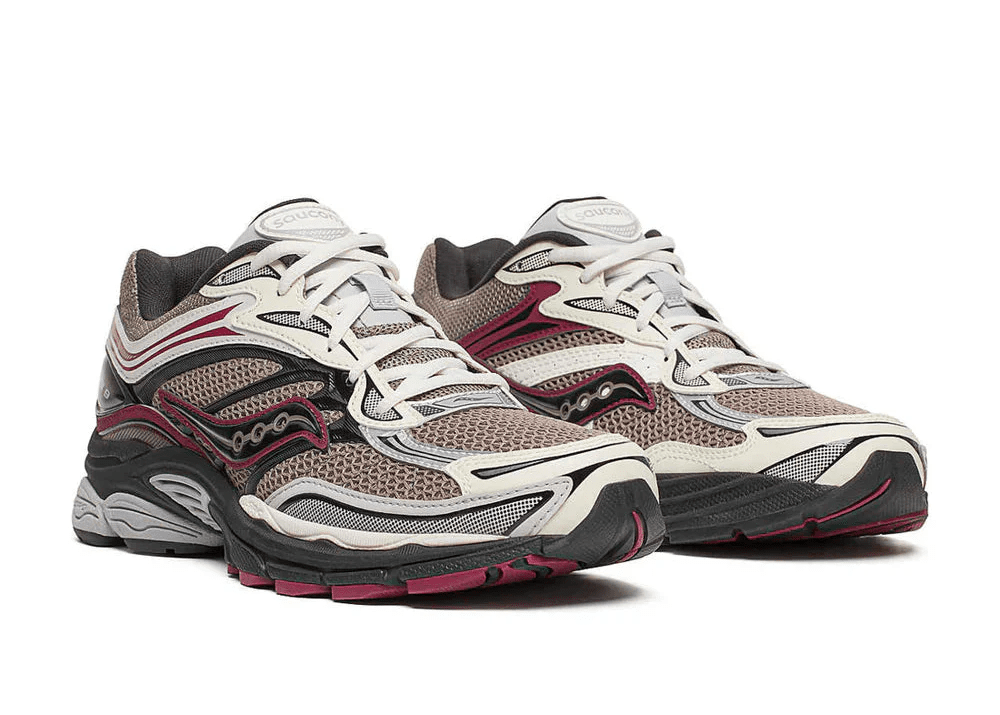 Saucony ProGrid Omni 9 Maroon - Sneakaddixct