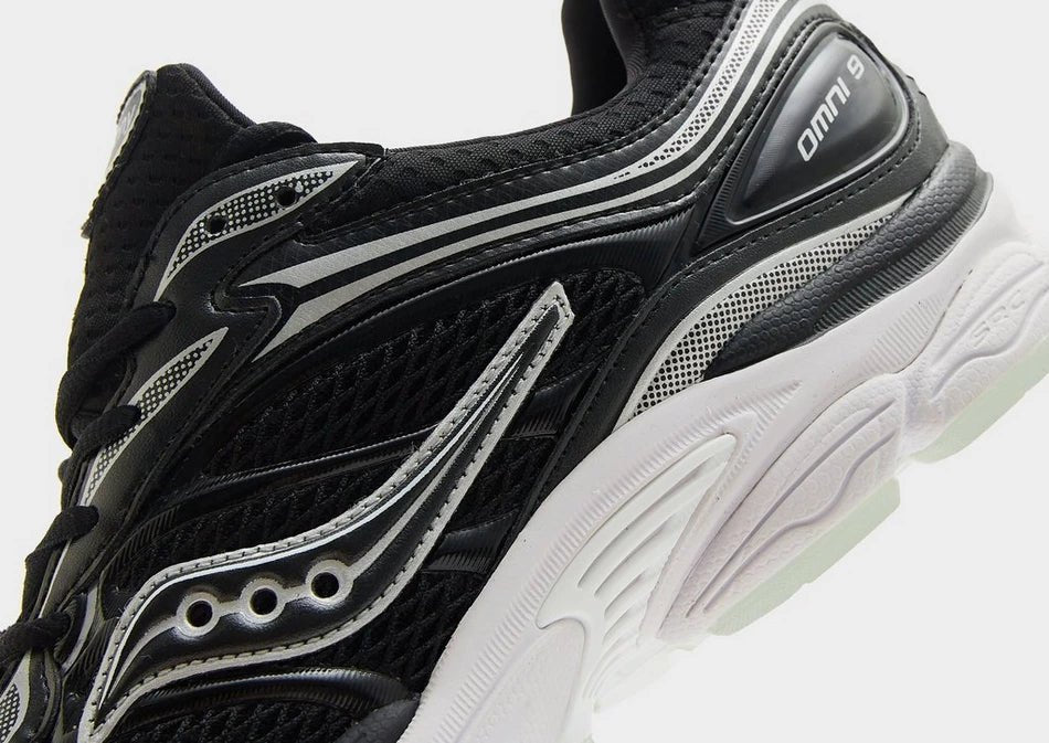 Saucony ProGrid Omni 9 Noir/Blanc - Sneakaddixct